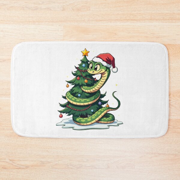 Item preview, snake christmas designed and sold by Krasnovaovaova.