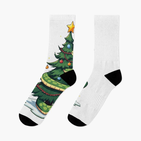 Item preview, snake christmas designed and sold by Krasnovaovaova.