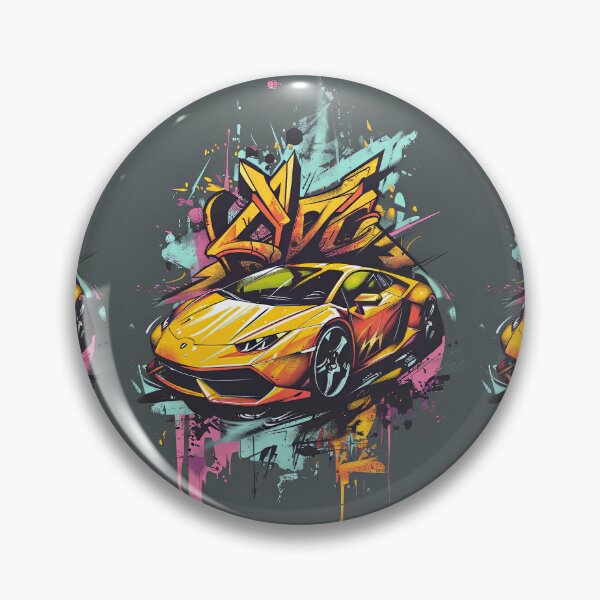 Item preview, Street Art-Inspired Car Illustrations designed and sold by Piotrek0001.