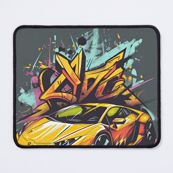 Item preview, Street Art-Inspired Car Illustrations designed and sold by Piotrek0001.