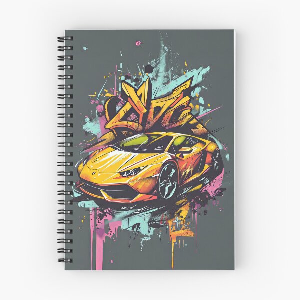 Item preview, Street Art-Inspired Car Illustrations designed and sold by Piotrek0001.