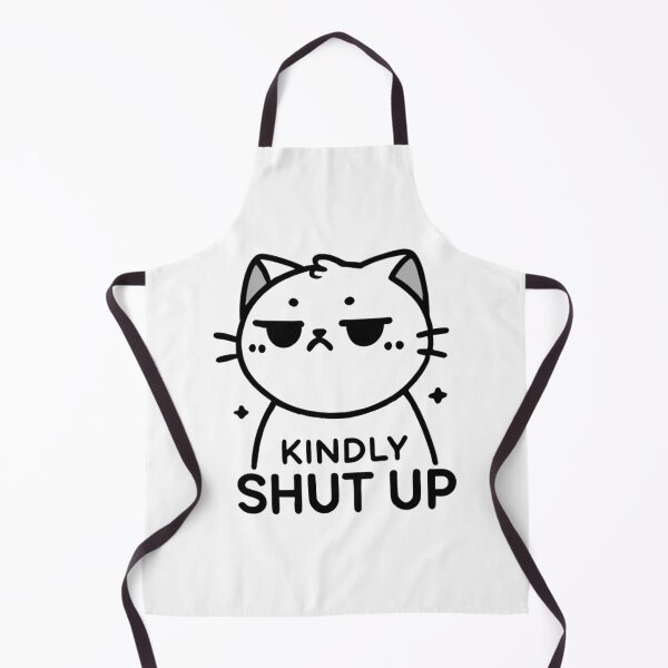 Item preview, Kindly Shut Up Cat designed and sold by KockyNaTriku.