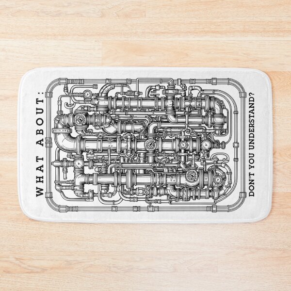 Item preview, Funny Plumber What About Plumbing Don't You Understand? designed and sold by GrandeDuc.