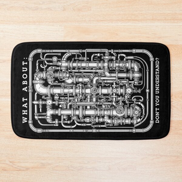 Item preview, Funny Plumber What About Plumbing Don't You Understand? designed and sold by GrandeDuc.
