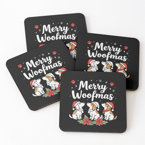 Item preview, Merry Woofmas - Festive Dog Christmas and Stocking Fun designed and sold by tmerchtrends.