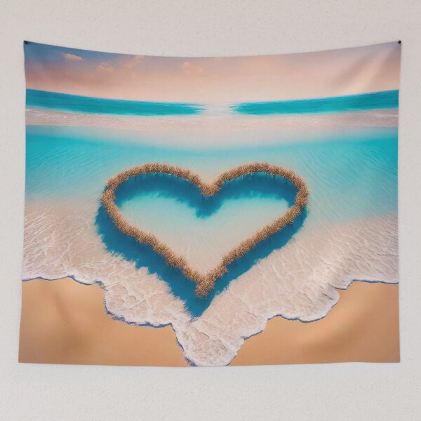 Item preview, Heart-Shaped Dreamy Beachscape 5 designed and sold by Tom-Johnson.