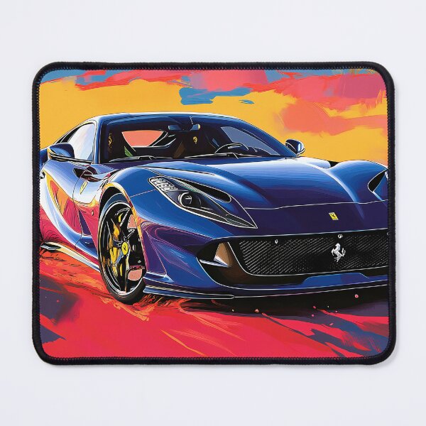 Item preview, Blue Ferrari 812 Superfast III designed and sold by AutoPopStudio.