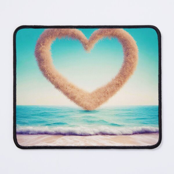 Item preview, Heart-Shaped Dreamy Beachscape 6 designed and sold by Tom-Johnson.