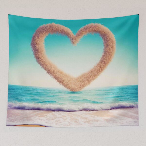 Item preview, Heart-Shaped Dreamy Beachscape 6 designed and sold by Tom-Johnson.