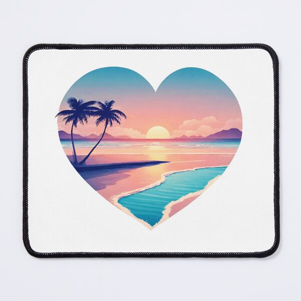 Item preview, Heart-Shaped Dreamy Beachscape 7 designed and sold by Tom-Johnson.