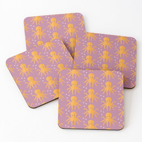 Item preview, Octopuses on purple designed and sold by reneesillus.