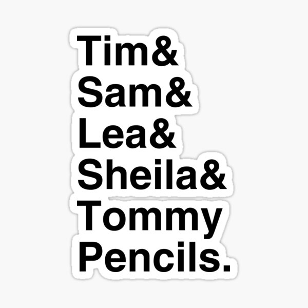 Item preview, Detroiters - Cramblin Duvet Staff Names designed and sold by TriplesIsBest.