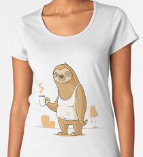 Monday Morning Depresso Women's Premium T-Shirt