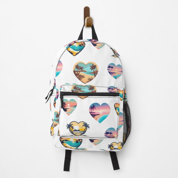 Item preview, Heart-Shaped Dreamy Beachscape Pattern 2 designed and sold by Tom-Johnson.