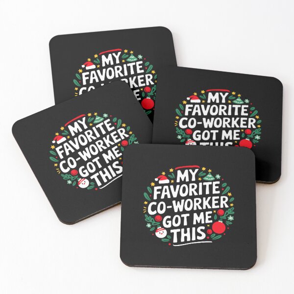 Item preview, Funny Christmas Coworker Gift for Secret Santa and Office Fun Secret Santa White Elephant designed and sold by w1ckerman.