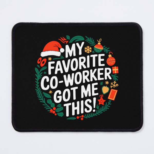 Item preview, Funny Christmas Coworker Gift for Secret Santa and Office Fun Secret Santa White Elephant designed and sold by w1ckerman.