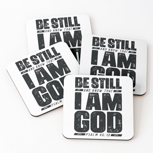 Item preview, Psalm 46:10 Be Still And Know That I Am God designed and sold by plushism.