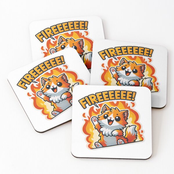 Item preview, Fireeee cat designed and sold by KockyNaTriku.