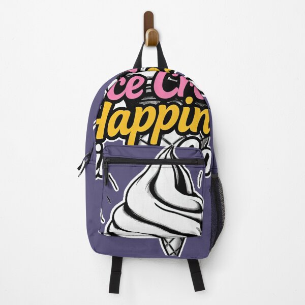 Item preview, Ice Cream: Happiness in a Cone - Bold Typography Tee designed and sold by CoolEnthusias.