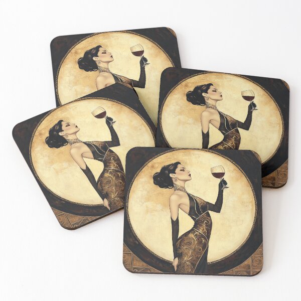 Item preview, Art Deco Dreaming 4 designed and sold by TinyRed SpiralArt.