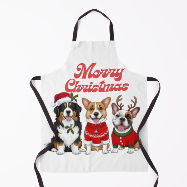 Artikelvorschau, Berner Sennenhund Weihnachten Lustige Hunde Weihnachtsmann Rentier Elfe entworfen und verkauft von DesignNadine.
