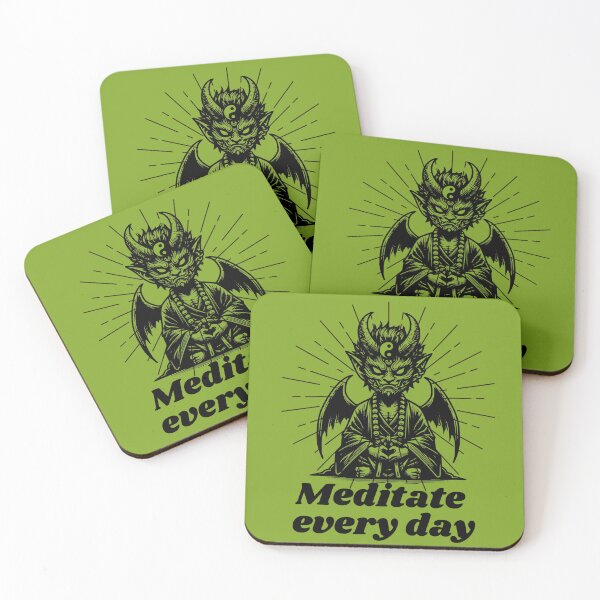 Item preview, Meditate every day designed and sold by mrno666.