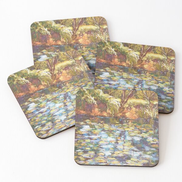 Item preview, Water lilies at Long Point Vineyard designed and sold by Bonnyview Studio.