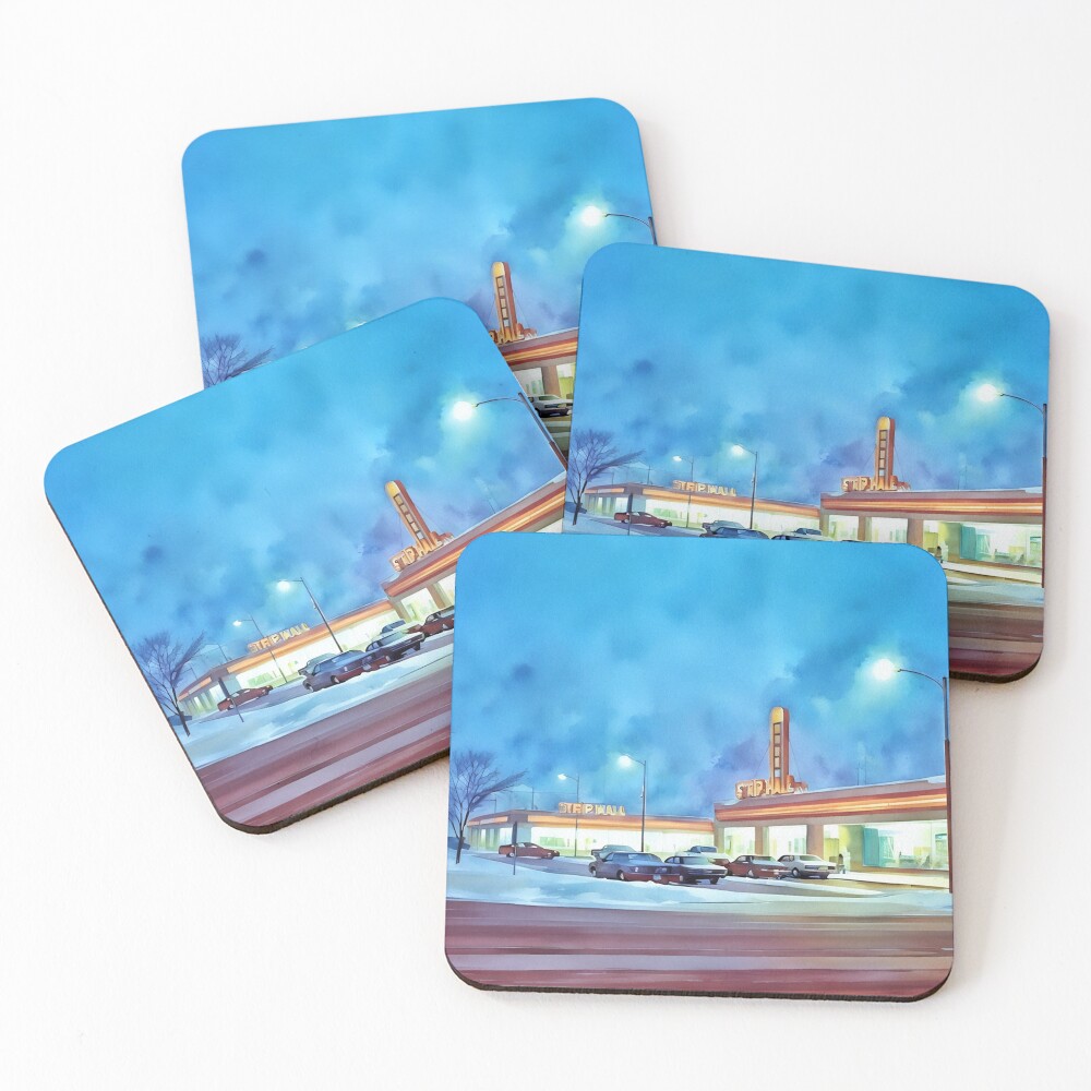 Item preview, Coasters (Set of 4) designed and sold by RCWatercolours.