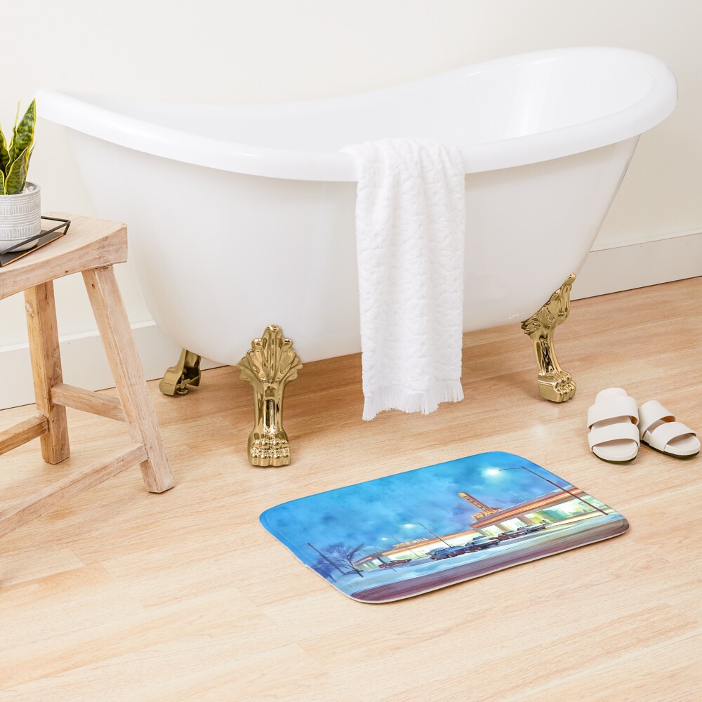Item preview, Bath Mat designed and sold by RCWatercolours.