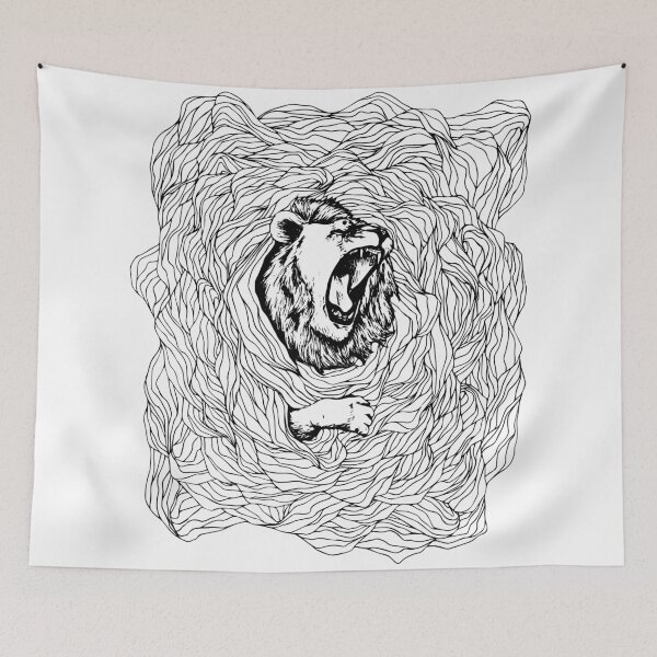 Item preview, The lion fog designed and sold by HariRenard.