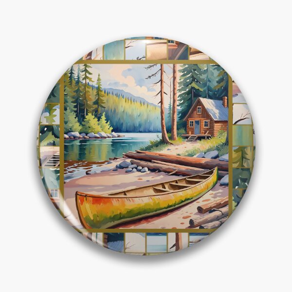 Item preview, Wilderness Hideaway 1 - Framed designed and sold by Finding Fortuity.
