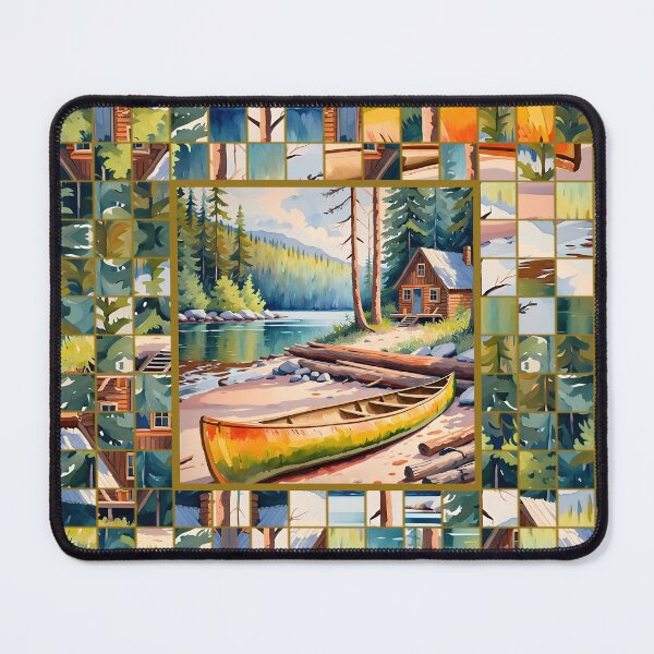 Item preview, Wilderness Hideaway 1 - Framed designed and sold by Finding Fortuity.