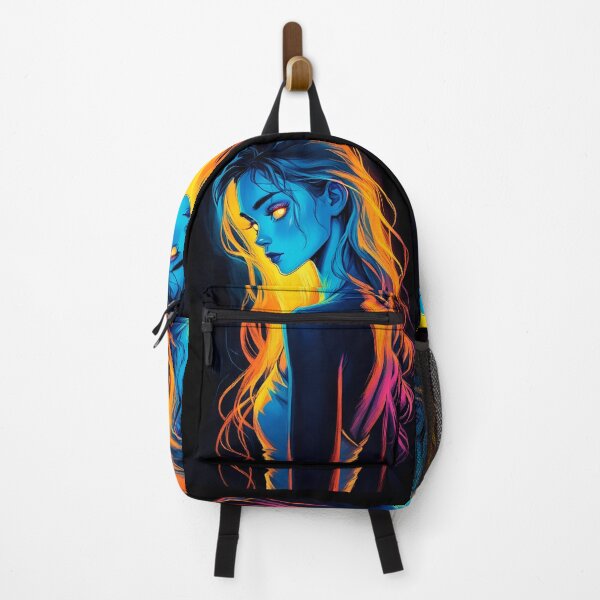 Item preview, Radiant Woman with Glowing Eyes designed and sold by ByteyCreatives.