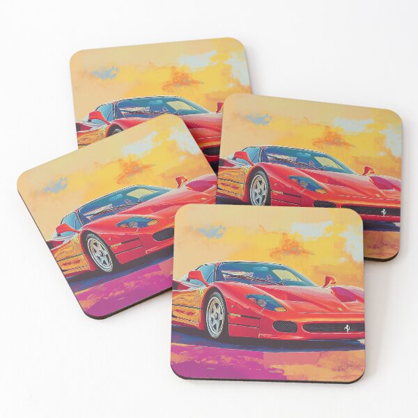 Item preview, Red Ferrari F50 GT III designed and sold by AutoPopStudio.