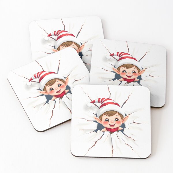 Item preview, Christmas Elf, Santa Helper - Breaking Wall - 02 designed and sold by kjp-design.