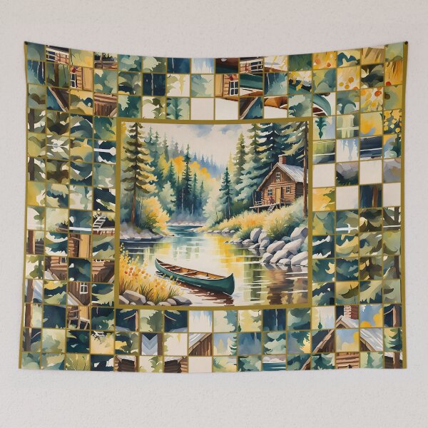 Item preview, Wilderness Hideaway 2 - Framed designed and sold by Finding Fortuity.