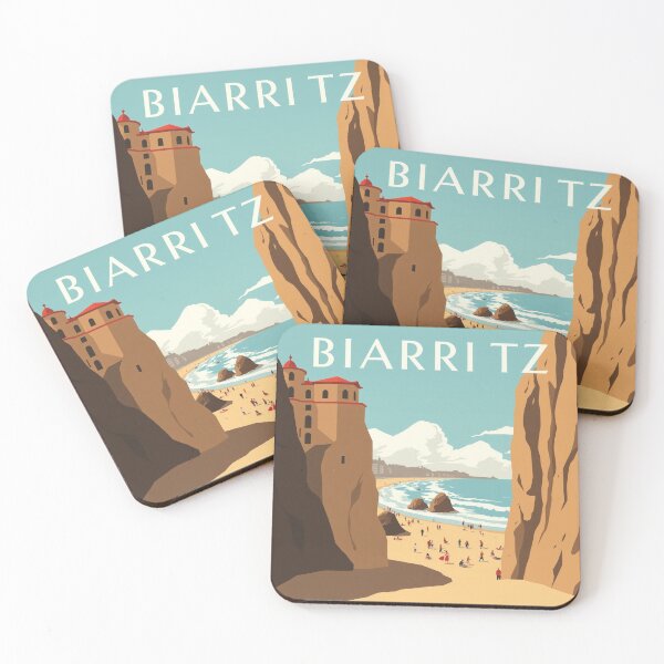 Item preview, Biarritz beach designed and sold by GasconyPassion.