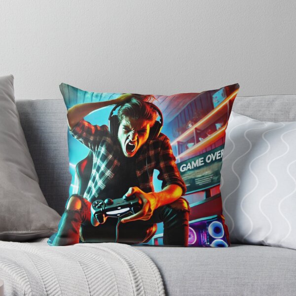 Item preview, Game Over Rage – The Ultimate Gamer's Frustration designed and sold by UrbanCanvvas.