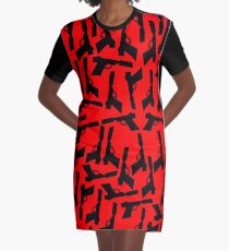 Vestido camiseta Liquidator (rojo)