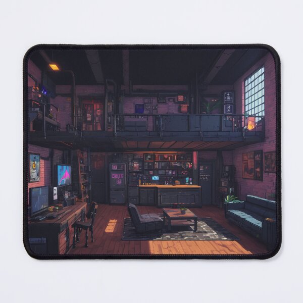 Item preview, Pixel Cyberpunk Apartment Design designed and sold by papi1998.