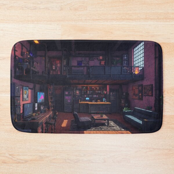 Item preview, Pixel Cyberpunk Apartment Design designed and sold by papi1998.