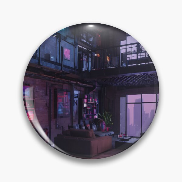 Item preview, Pixel Cyberpunk Apartment Design designed and sold by papi1998.