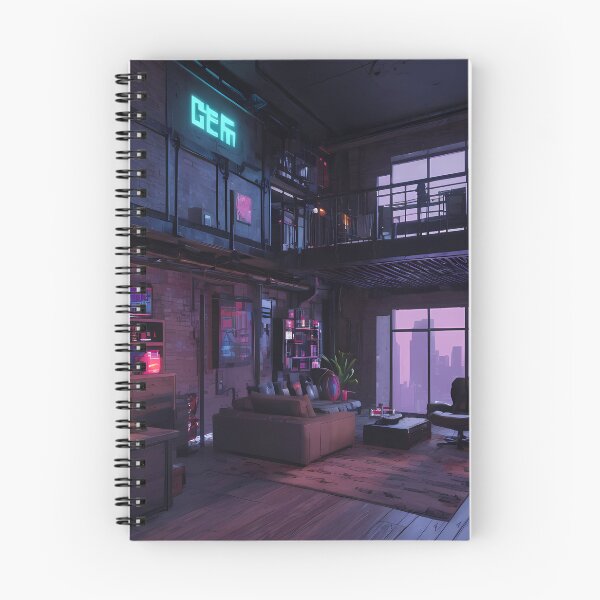 Item preview, Pixel Cyberpunk Apartment Design designed and sold by papi1998.