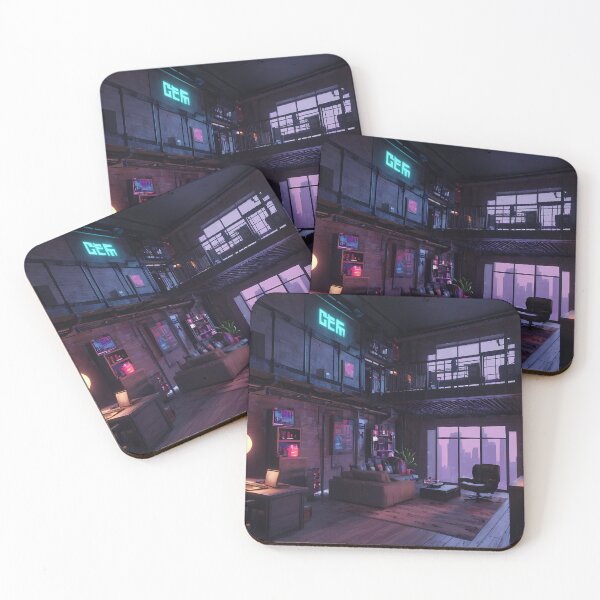 Item preview, Pixel Cyberpunk Apartment Design designed and sold by papi1998.