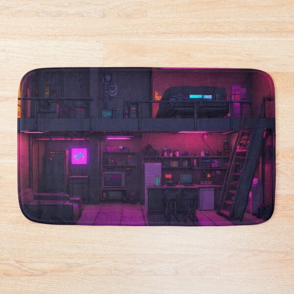 Item preview, Pixel Cyberpunk Apartment Design designed and sold by papi1998.