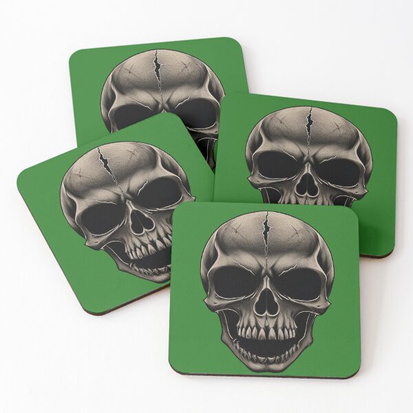 Item preview, Evil Grey Skull designed and sold by hauntedtees.