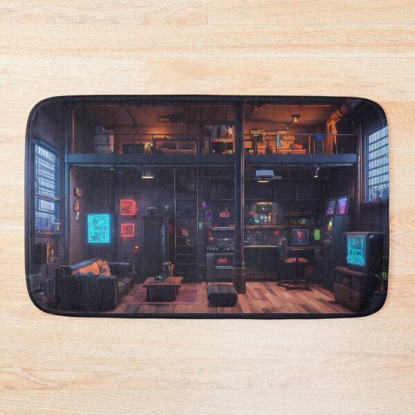 Item preview, Pixel Cyberpunk Apartment Design designed and sold by papi1998.