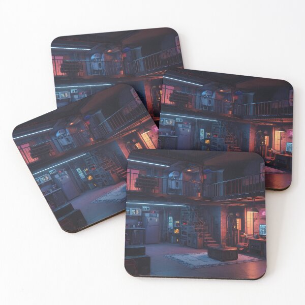 Item preview, Pixel Cyberpunk Apartment Design designed and sold by papi1998.