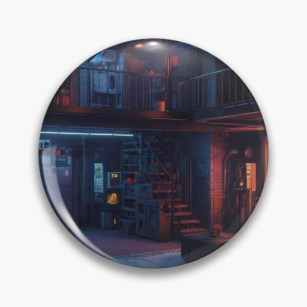 Item preview, Pixel Cyberpunk Apartment Design designed and sold by papi1998.