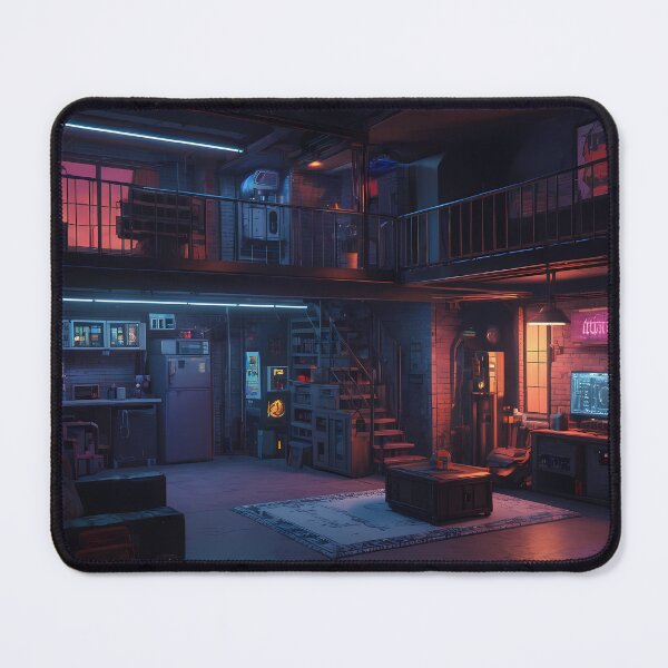 Item preview, Pixel Cyberpunk Apartment Design designed and sold by papi1998.